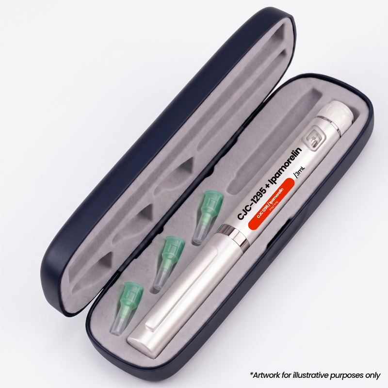 CJC-1295 plus Ipamorelin peptide auto-injector pen